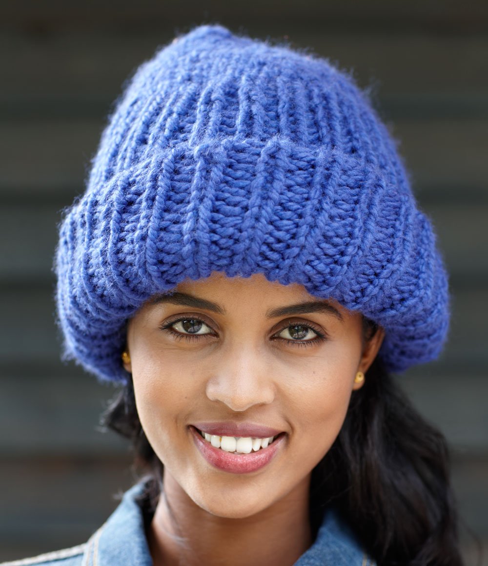 Make a Statement Hat Pattern (Knit)