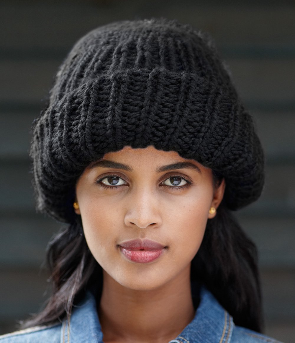 Make a Statement Hat Pattern (Knit)