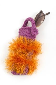 Mini Bag Sunglass case Pattern (Knit)
