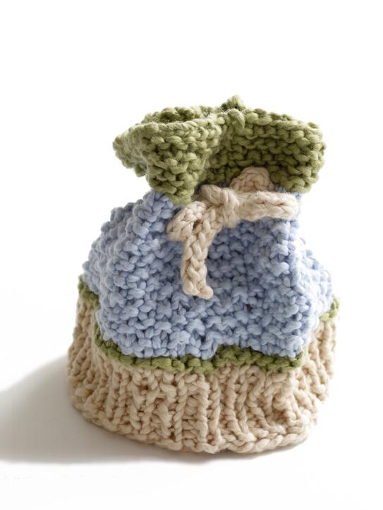 Mini Sack Hat Pattern (Knit)