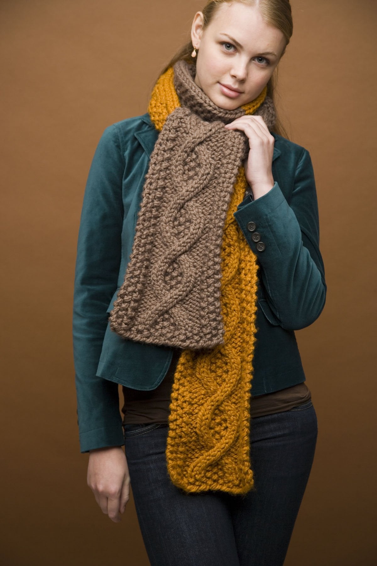 Mixed Message Scarf Pattern (Knit)