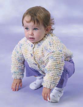 One Stitch Baby Sweater Pattern (Knit)