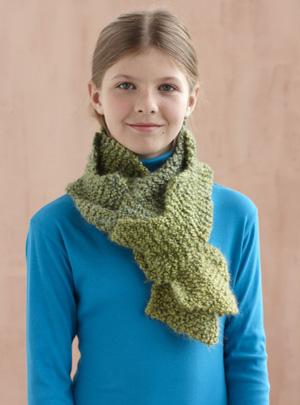 Painted Zig Zag Scarf Pattern (Knit)