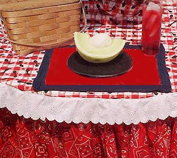 Picnic Placemat Set Pattern (Knit)