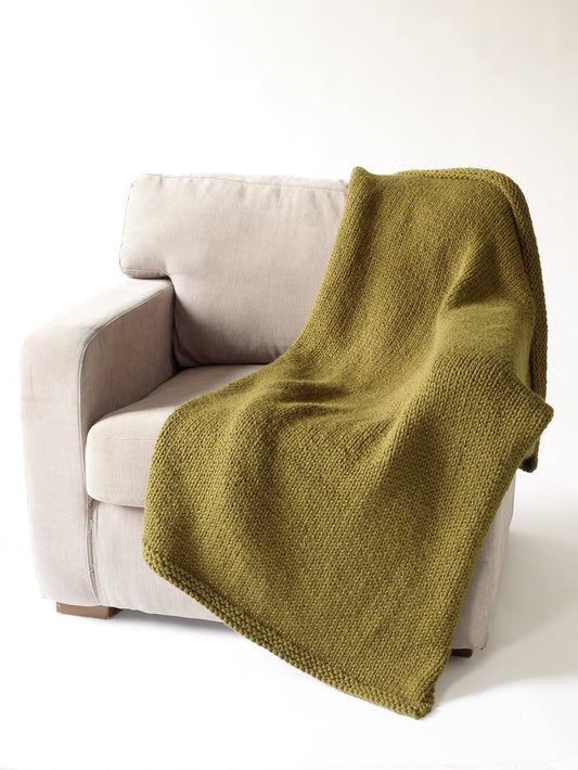 Plush Throw Pattern (Knit)