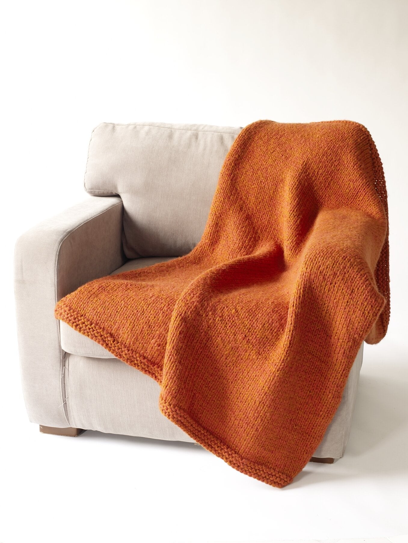 Plush Throw Pattern (Knit)