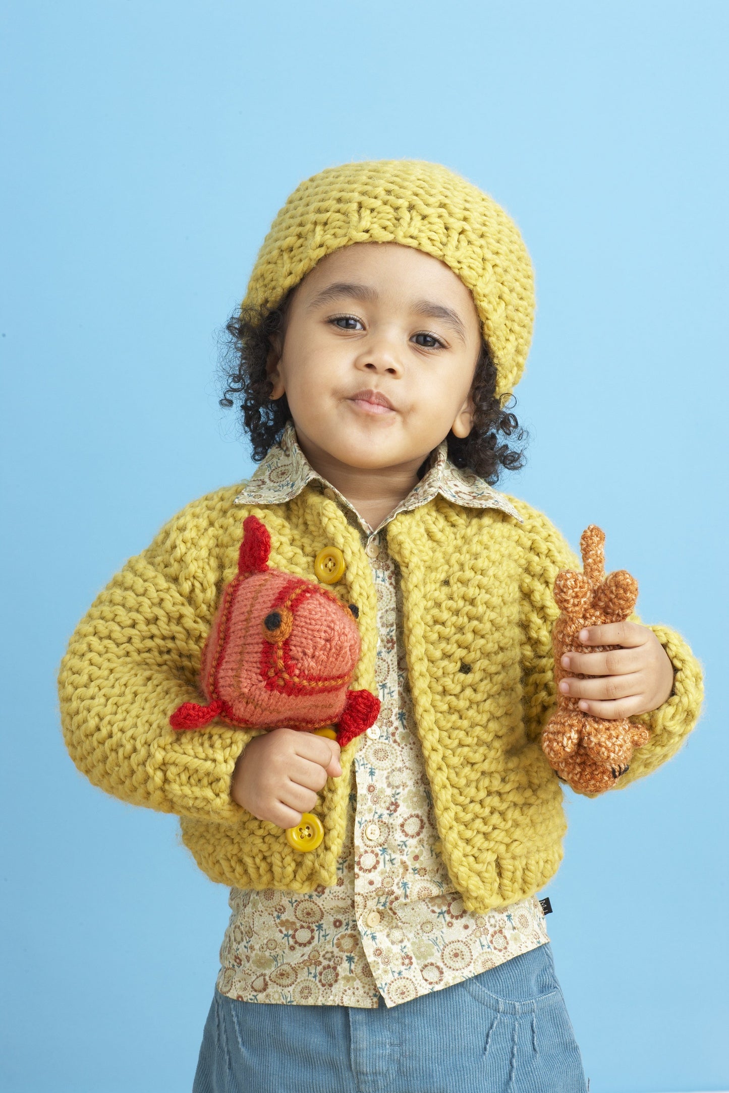 Sandbox Cardi and Hat Pattern (Knit)