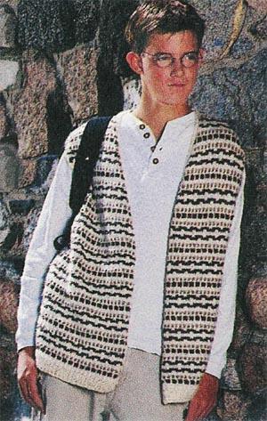 Santa Fe Unisex Vest Pattern (Knit)