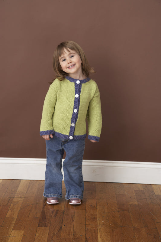 Seed Stitch Cardigan Pattern (Knit)