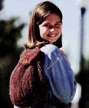 Simple Garter Stitch Backpack Pattern (Knit)