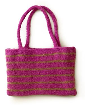 Stripey Strap Bag Pattern (Knit)