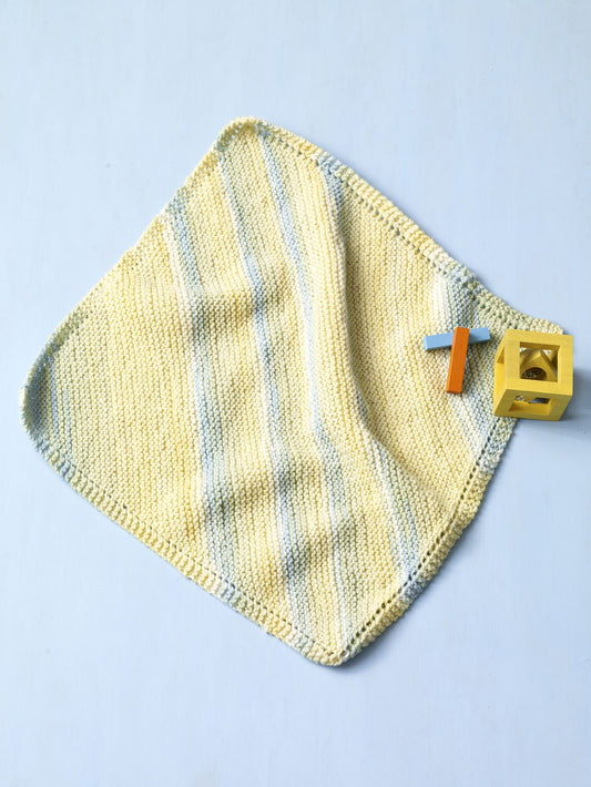 Sunny Diagonal Blankie Pattern (Knit)