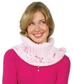 Tasseled Cowl Pattern (Knit)