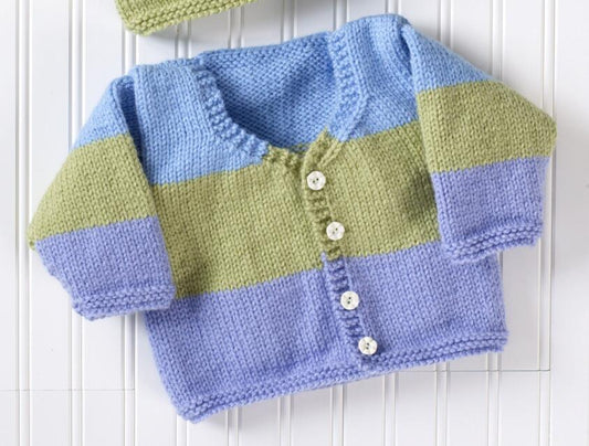 Teddy Cardigan Pattern (Knit)