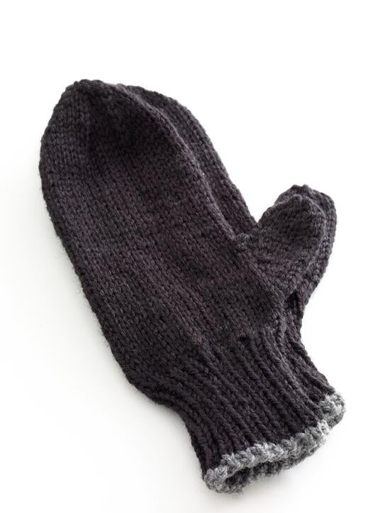 Toasty Knitted Mittens Pattern