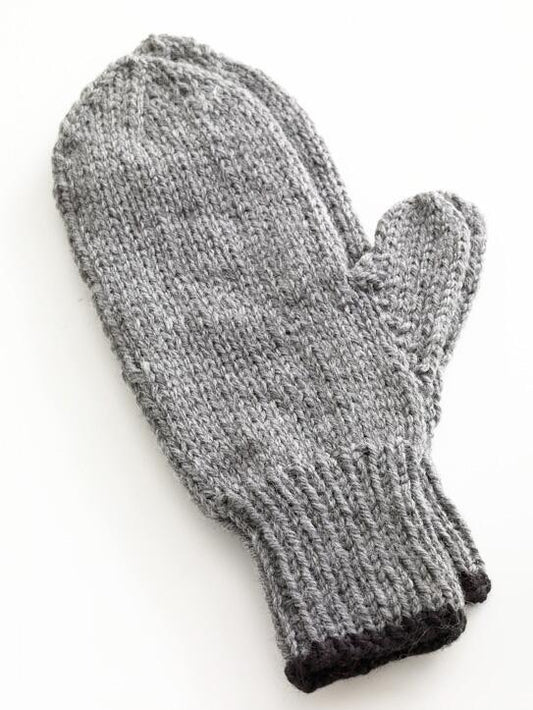 Toasty Knitted Mittens Pattern