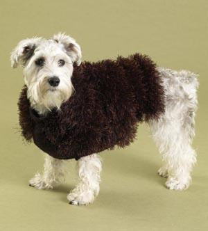 Touch of Mink Dog Sweater Pattern (Knit)