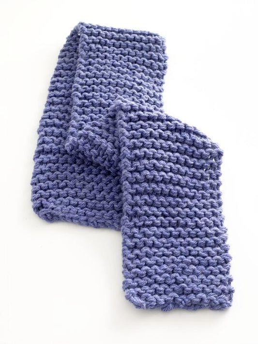 Two Hour Knit Scarf Pattern