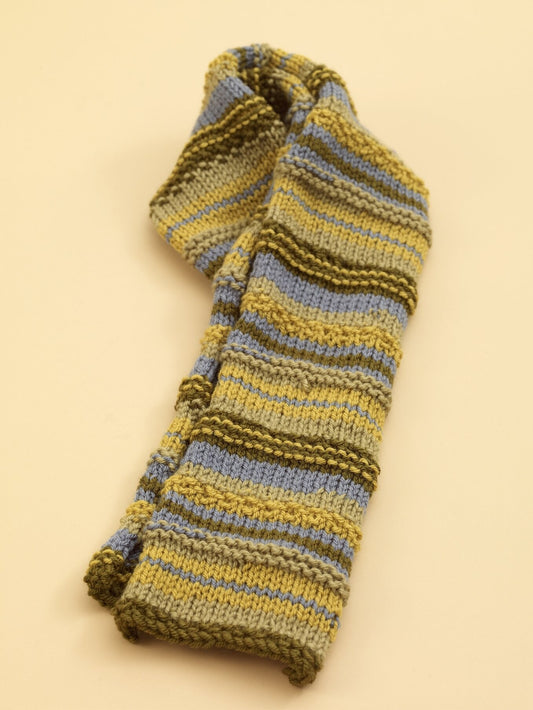 Wandering Stripe Scarf Pattern (Knit)