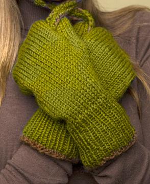 Warm Wool Mittens Pattern (Knit)