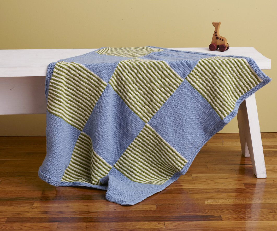 Young At Heart Blanket Pattern (Knit)