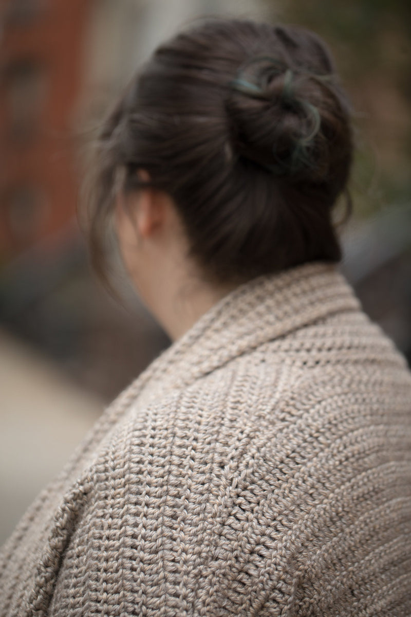 Cardigan with Collar (Crochet)