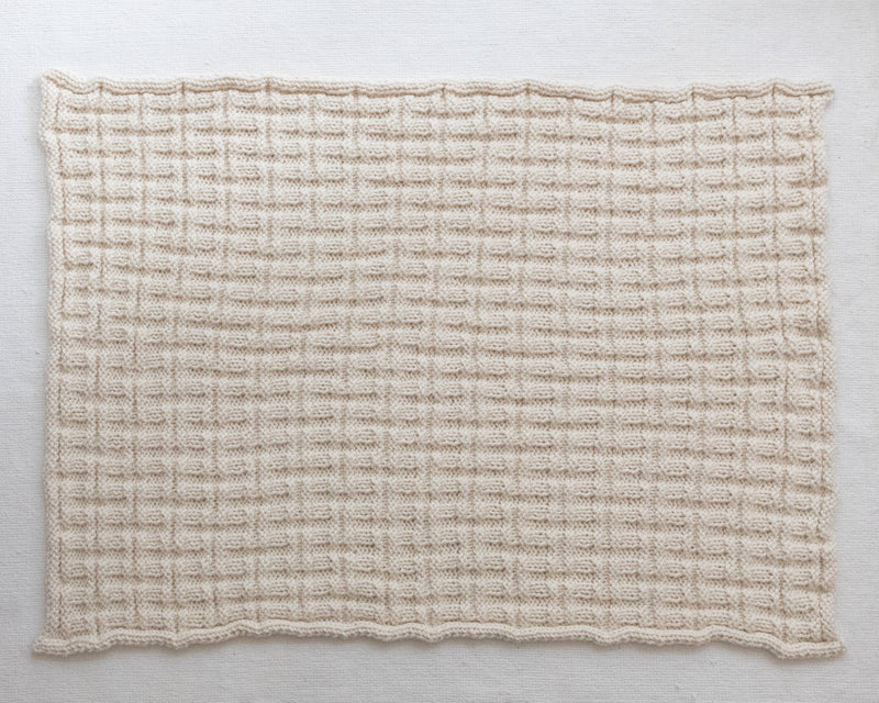 Textured Afghan (Knit)