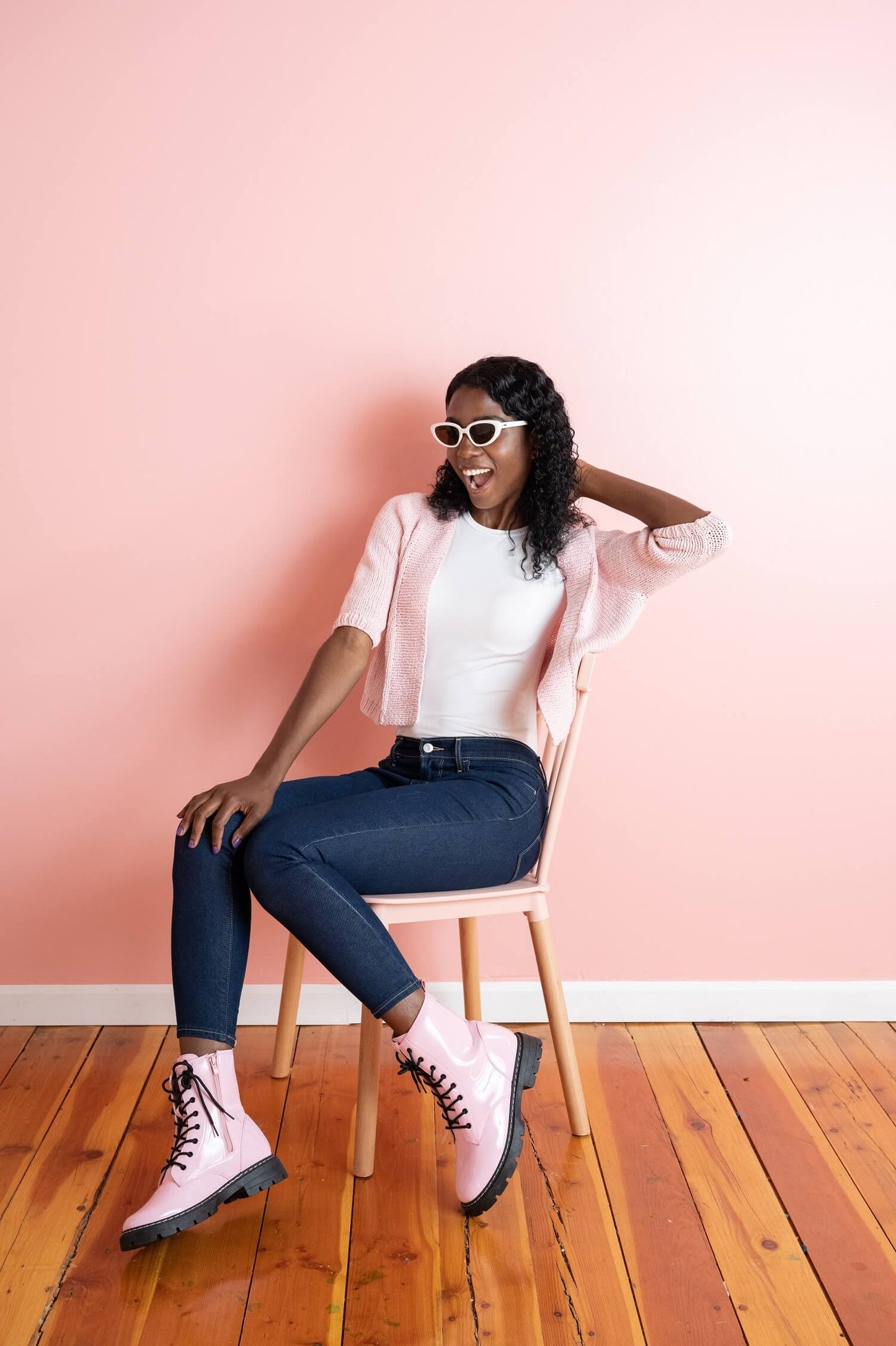 Flora Raglan Cardigan (Knit)