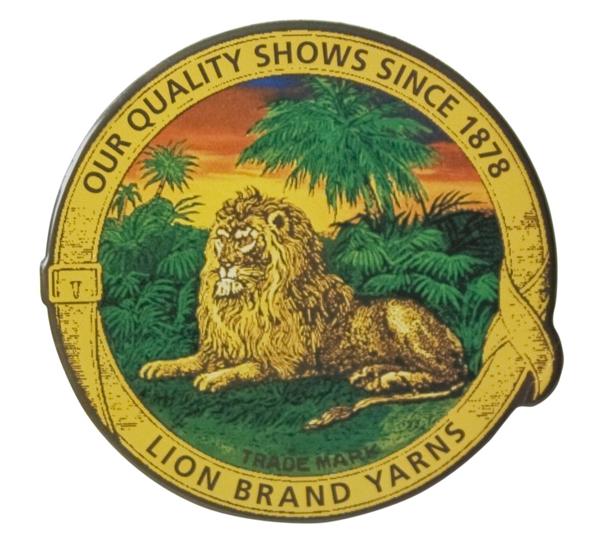 Lion Brand Magnet
