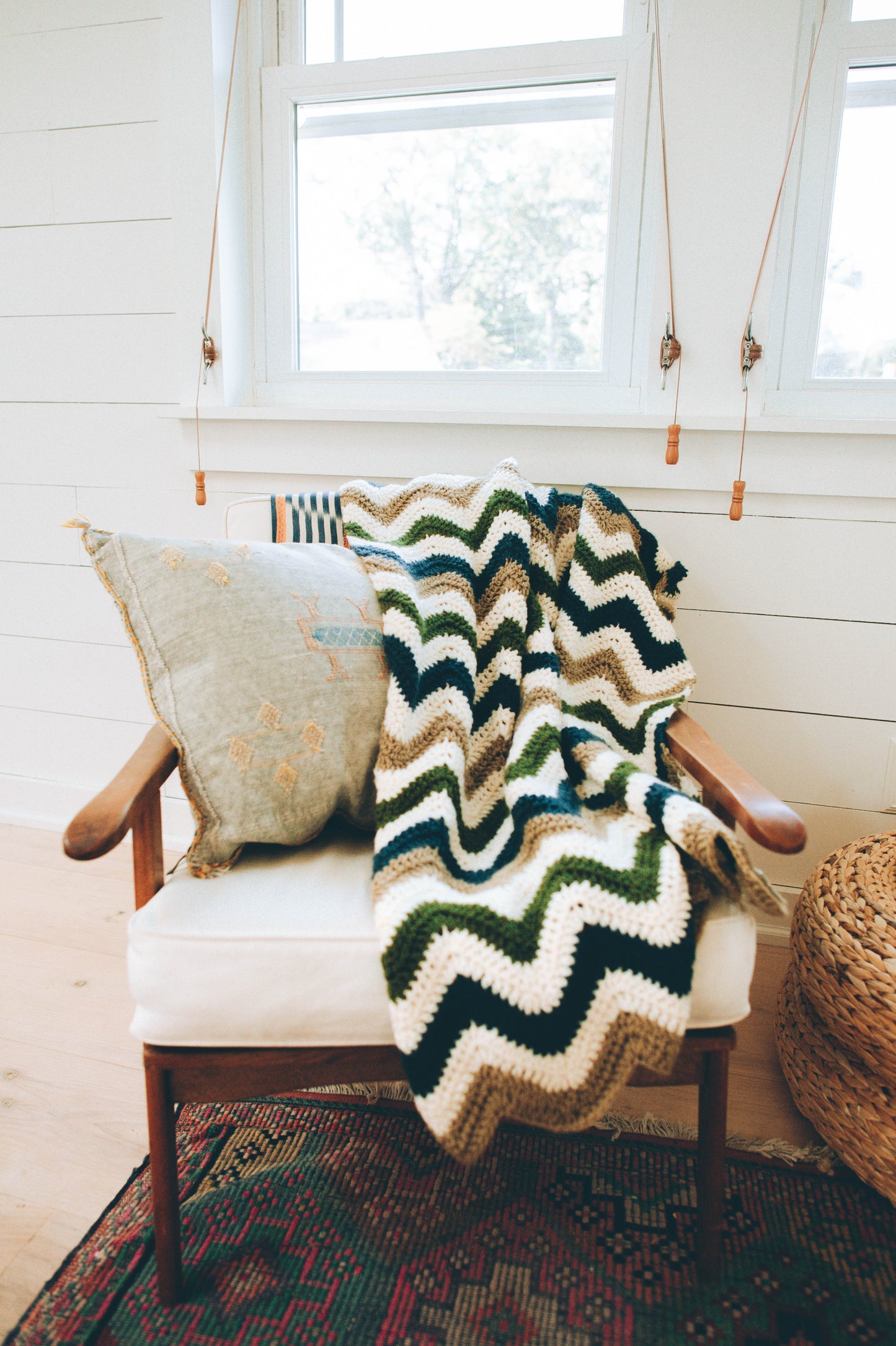 Losdale Ripple Afghan (Crochet)
