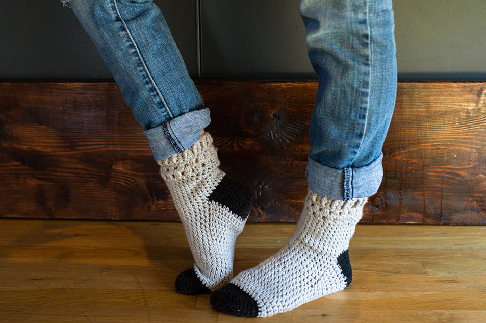 Rosalind Crochet Socks