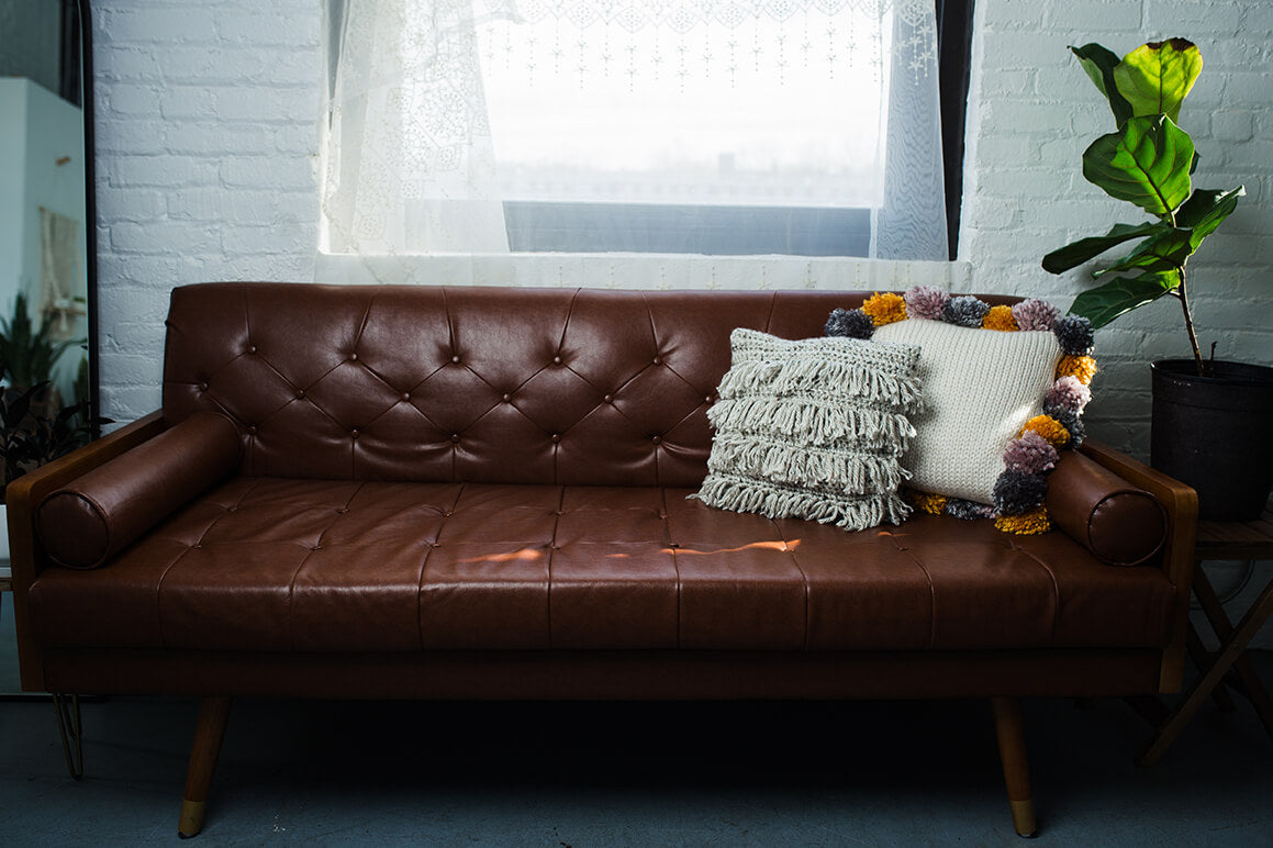 Mancora Fringe Pillow (Crochet)