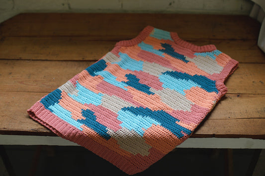 Modern Camo Top (Crochet)