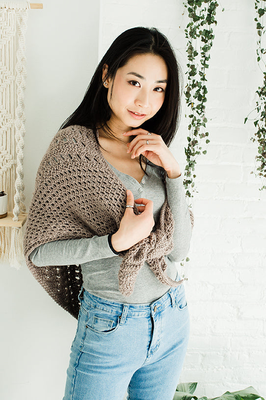 Reela Lace Shawl (Knit)