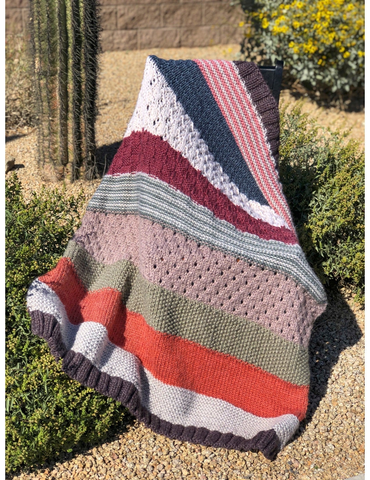 Knit Sedona Throw (Knit)