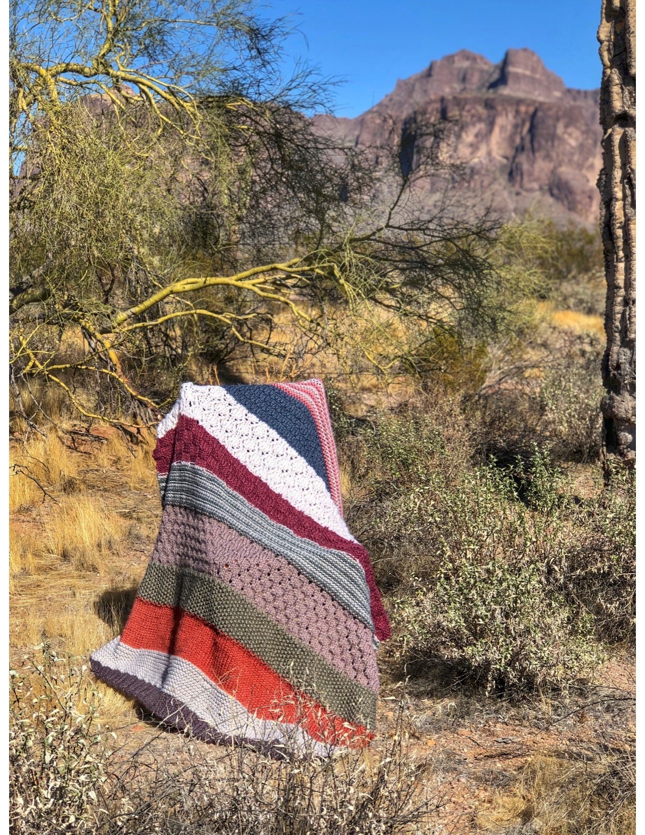 Knit Sedona Throw (Knit)