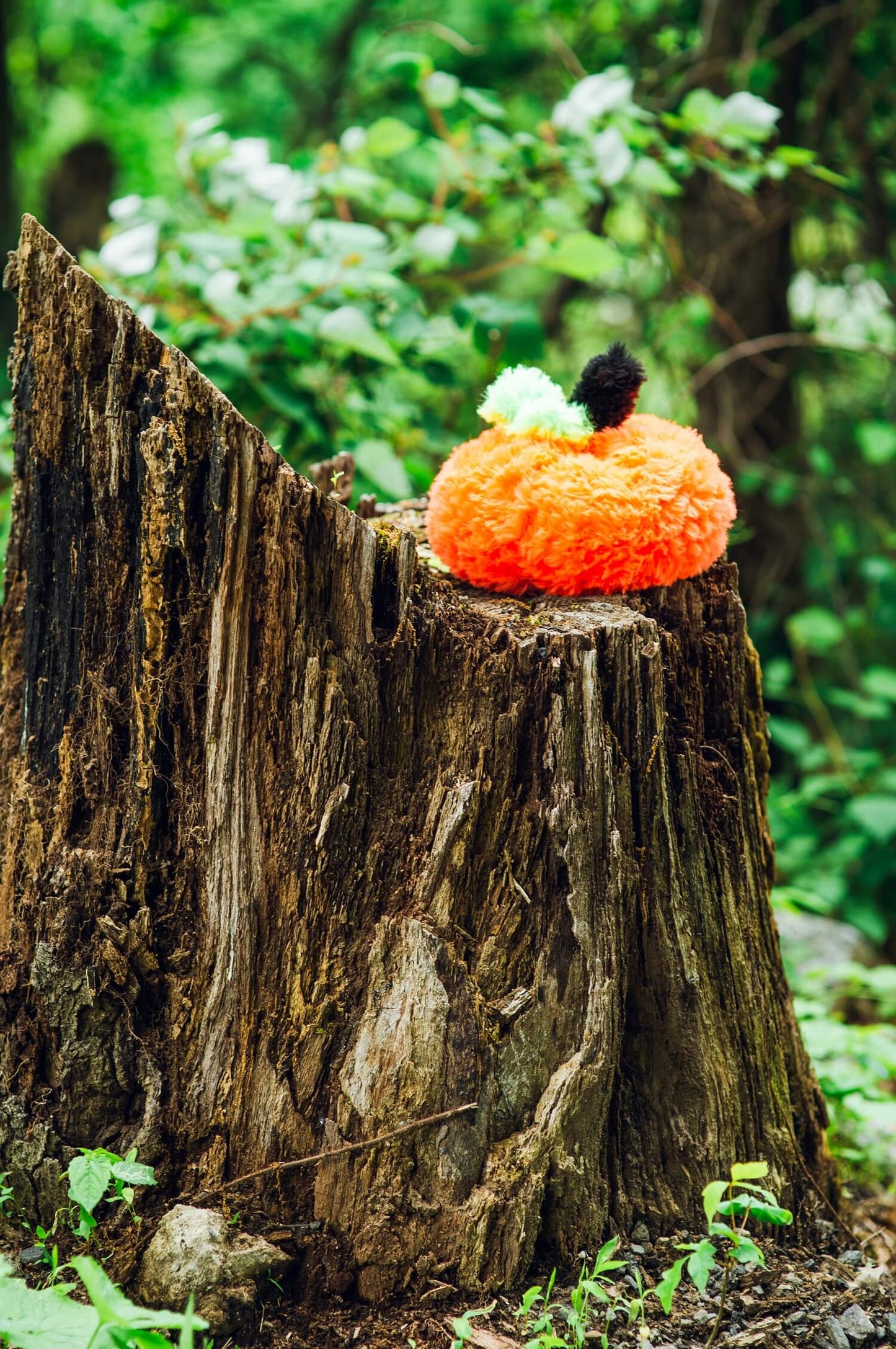 Fuzzy Pumpkin (Crochet)