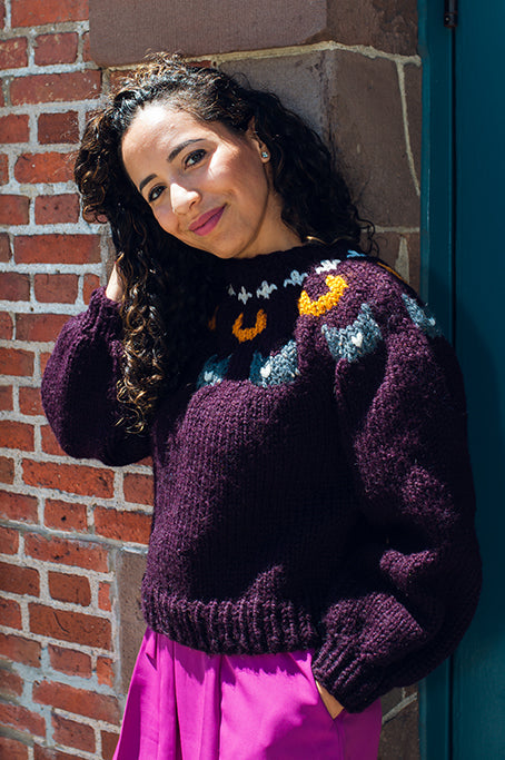 Little Black Cat Pullover (Knit)