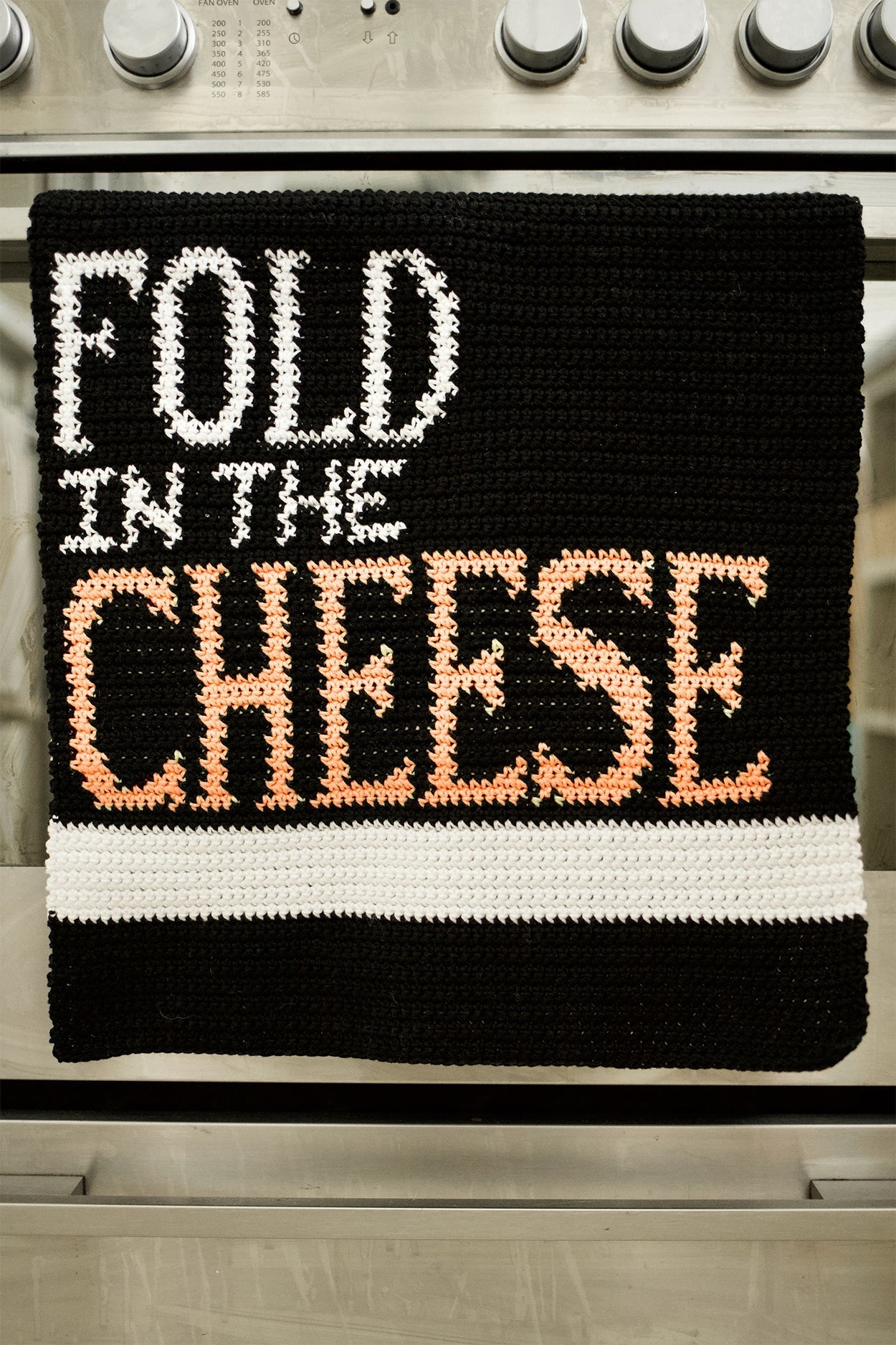 Fold in the Cheese Dish Towel (Crochet)