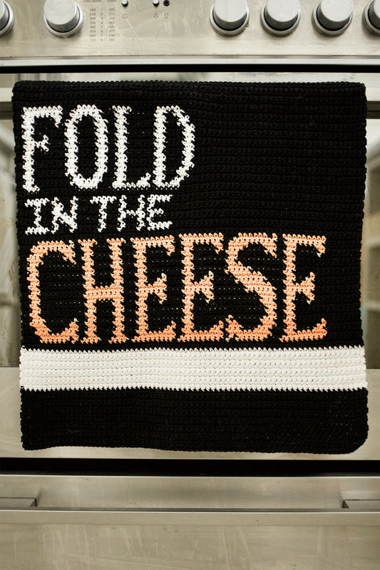 Fold in the Cheese Dish Towel (Crochet)