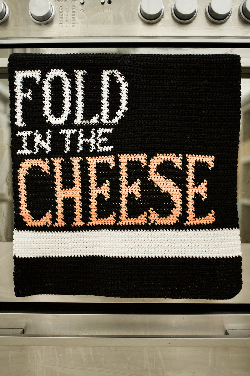 Fold in the Cheese Dish Towel (Crochet)