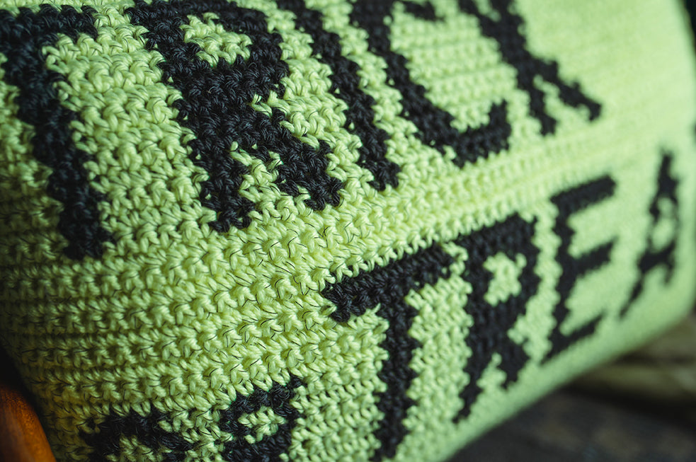 Trick or Treat Pillow (Crochet)
