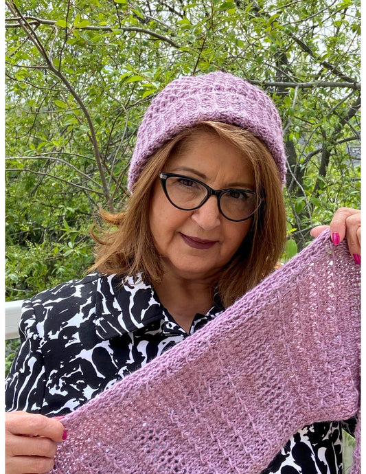 Lanthe Hat and Scarf (Knit)
