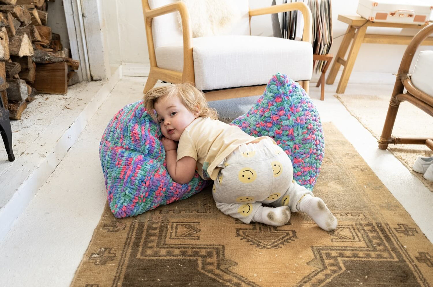 Pyramid Pillows (Crochet)