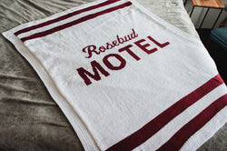 Rosebud Motel Knit Afghan