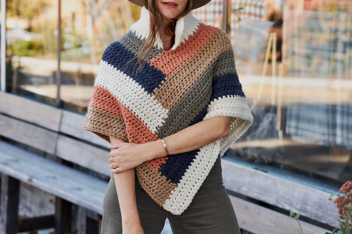 Kaleidoscope Poncho (Crochet)