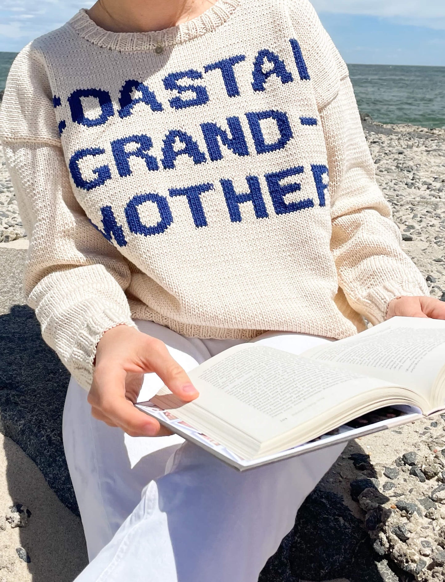 Coastal Grandmother Sweater (Knit)