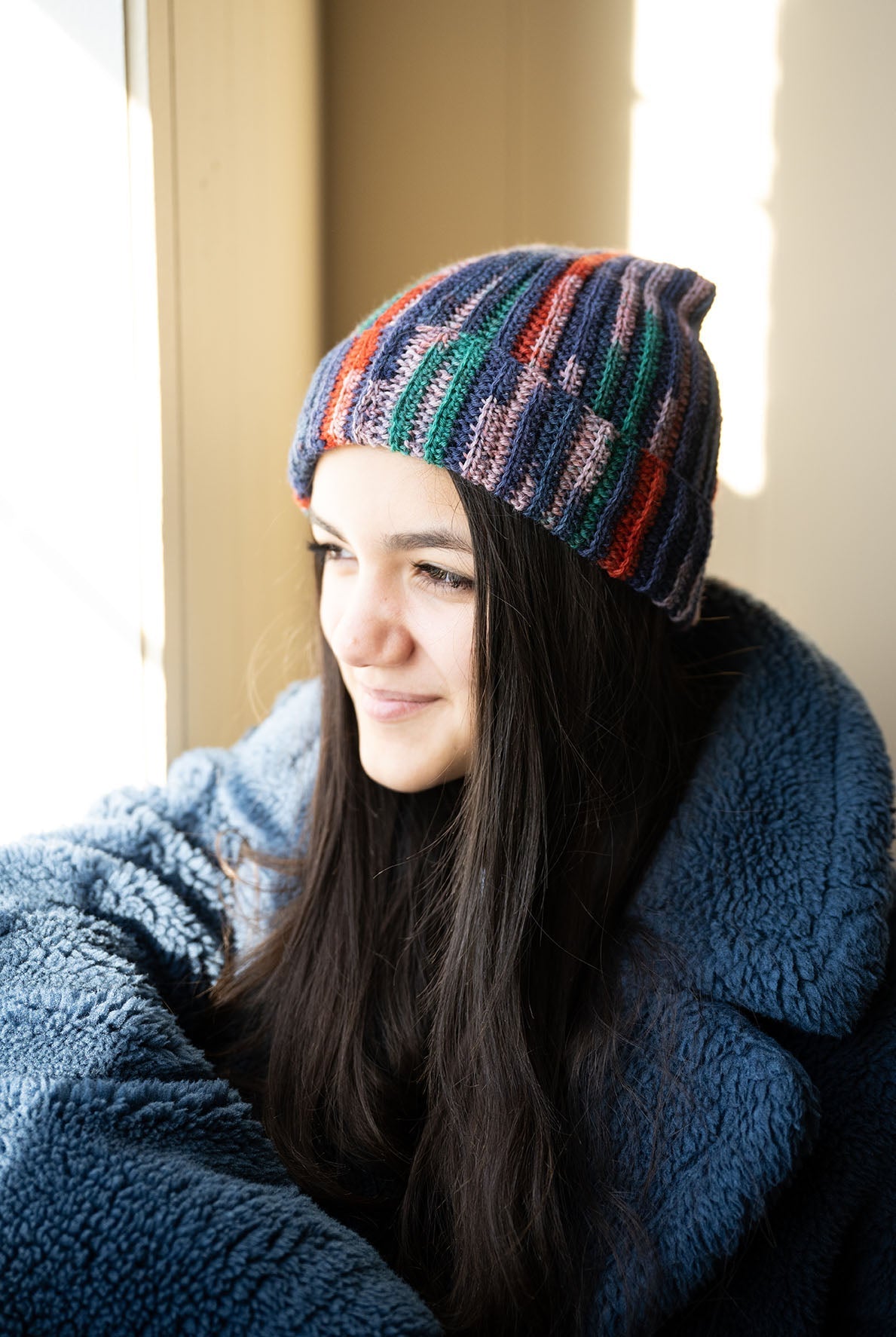 Ribbed Hat (Crochet)