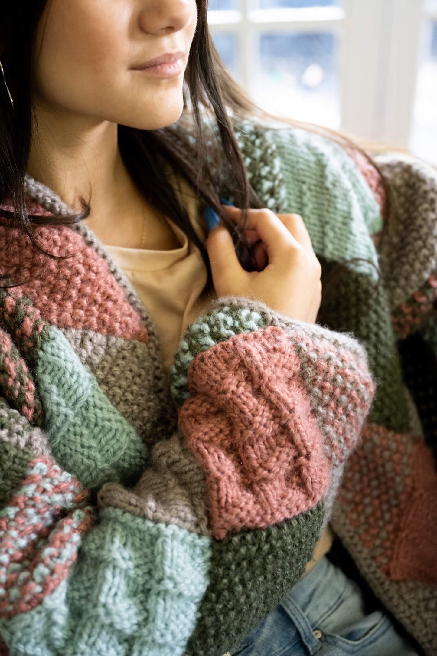 Patchwork Jacket (Knit)
