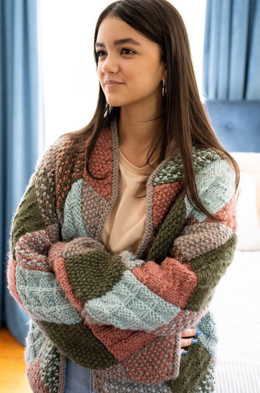Patchwork Jacket (Knit)